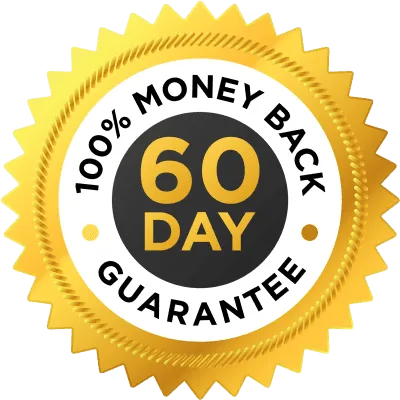60-day money back guarantee